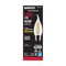 6Pk - Satco 4w CA10 LED 2700K Medium Base Dimmable - 40w equiv
